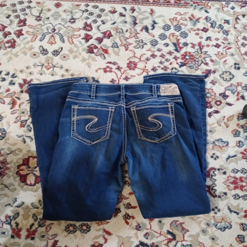 Silver jeans